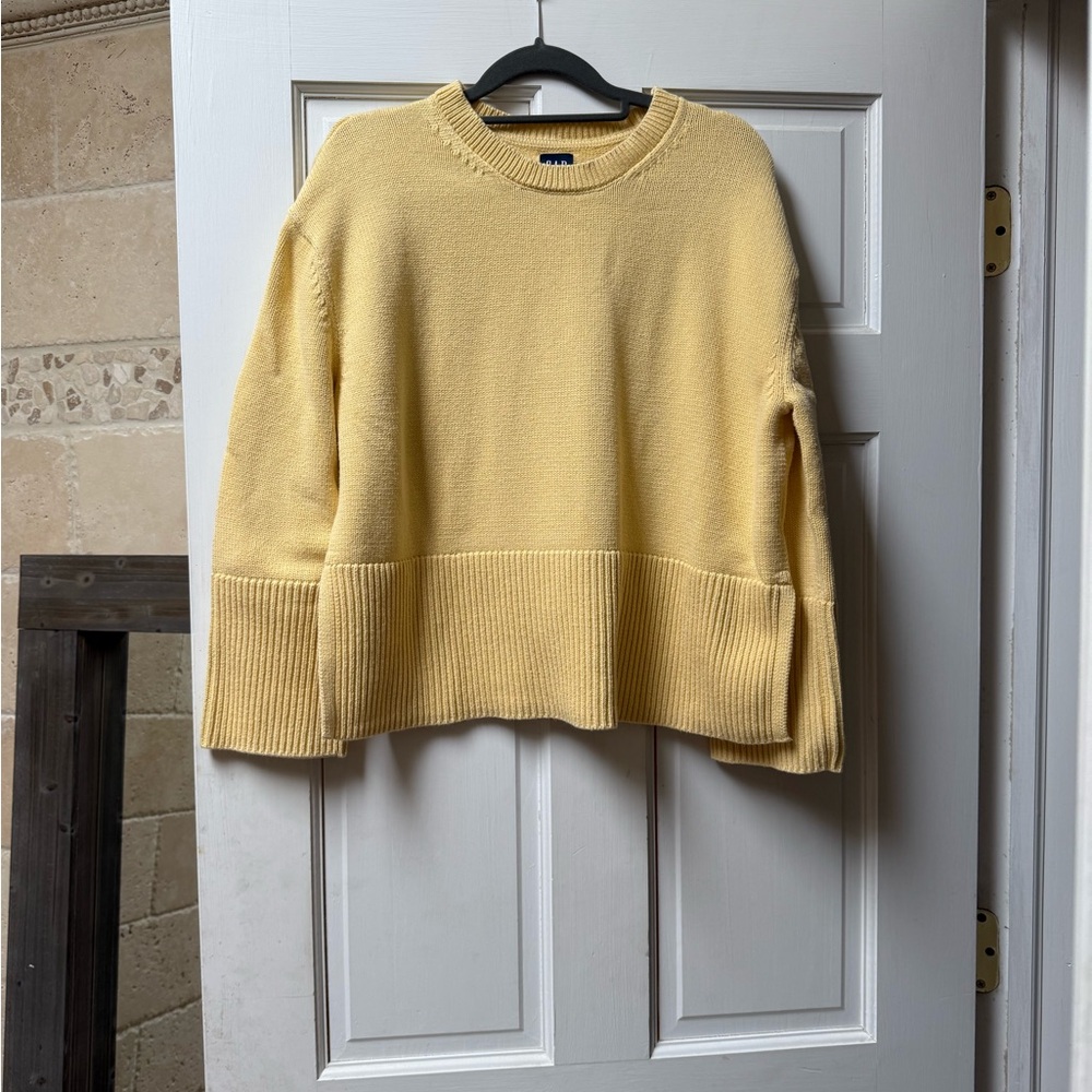 Gap Yellow Knit Sweater